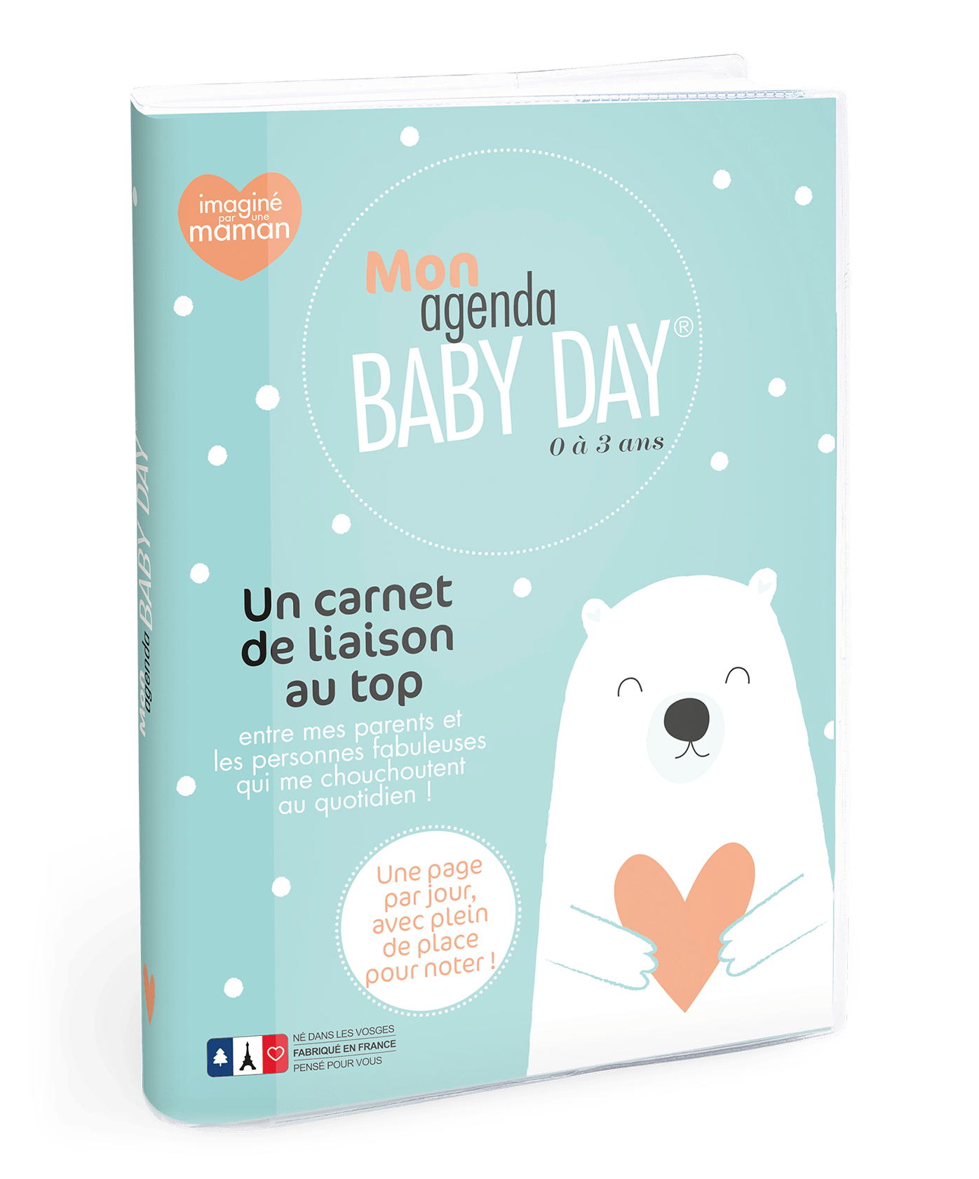 L'agenda Baby Day : un carnet de liaison entre les parents et la nounou