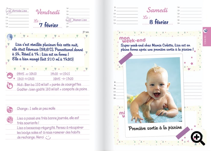 Carnet de Suivi de Bébé -  France